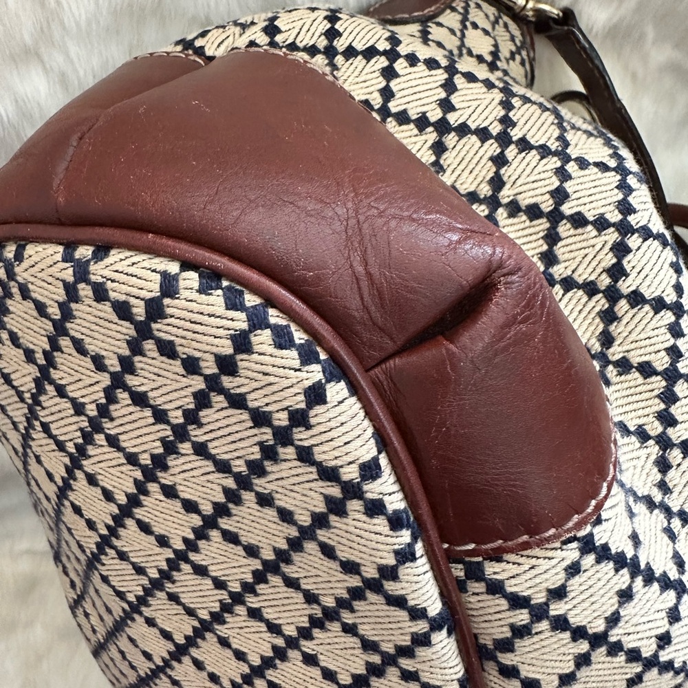 Gucci Diamante Canvas Sukey Satchel - Picture 9 of 16